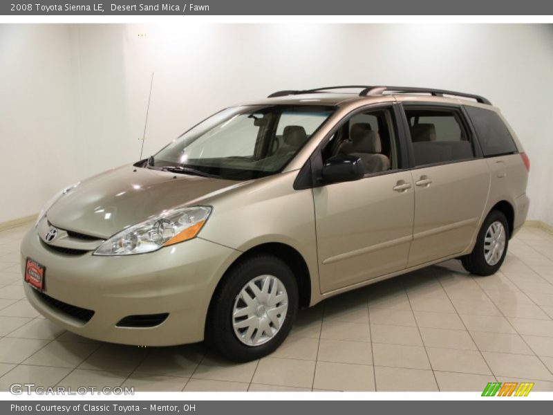 Desert Sand Mica / Fawn 2008 Toyota Sienna LE