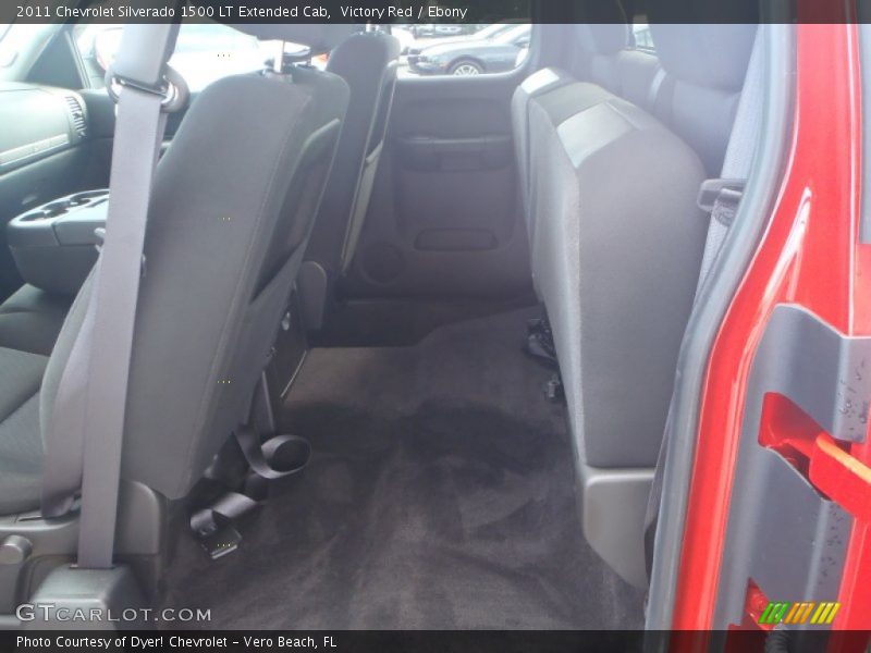 Victory Red / Ebony 2011 Chevrolet Silverado 1500 LT Extended Cab