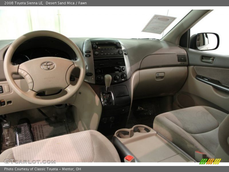 Desert Sand Mica / Fawn 2008 Toyota Sienna LE