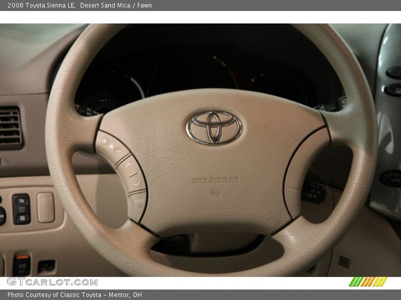 Desert Sand Mica / Fawn 2008 Toyota Sienna LE