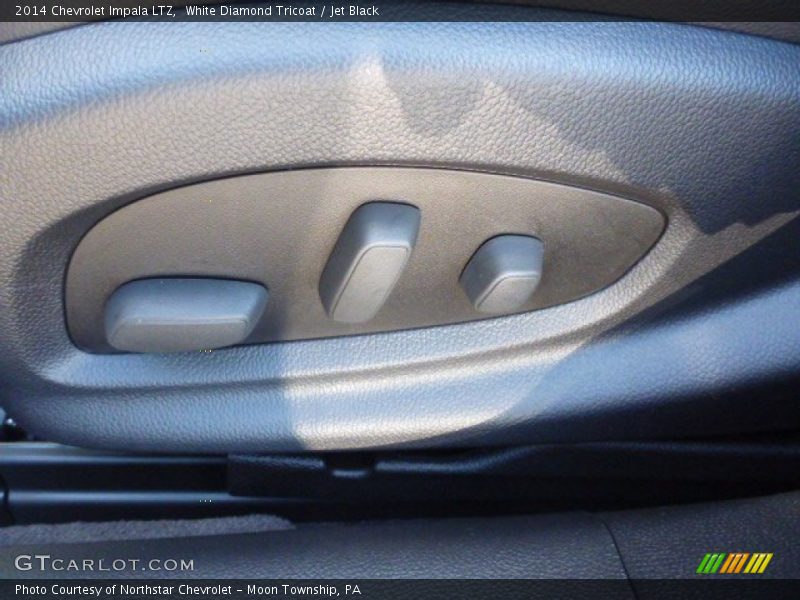 White Diamond Tricoat / Jet Black 2014 Chevrolet Impala LTZ
