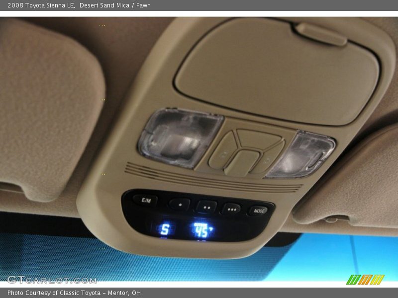 Desert Sand Mica / Fawn 2008 Toyota Sienna LE