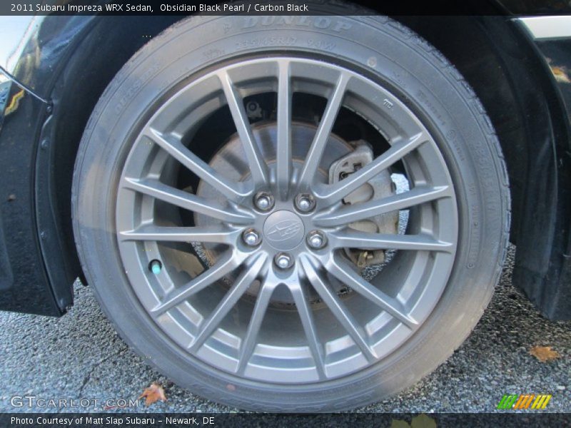 Obsidian Black Pearl / Carbon Black 2011 Subaru Impreza WRX Sedan