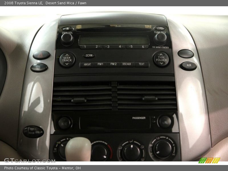 Desert Sand Mica / Fawn 2008 Toyota Sienna LE