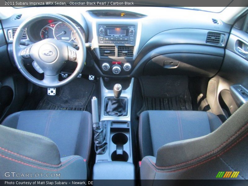 Obsidian Black Pearl / Carbon Black 2011 Subaru Impreza WRX Sedan