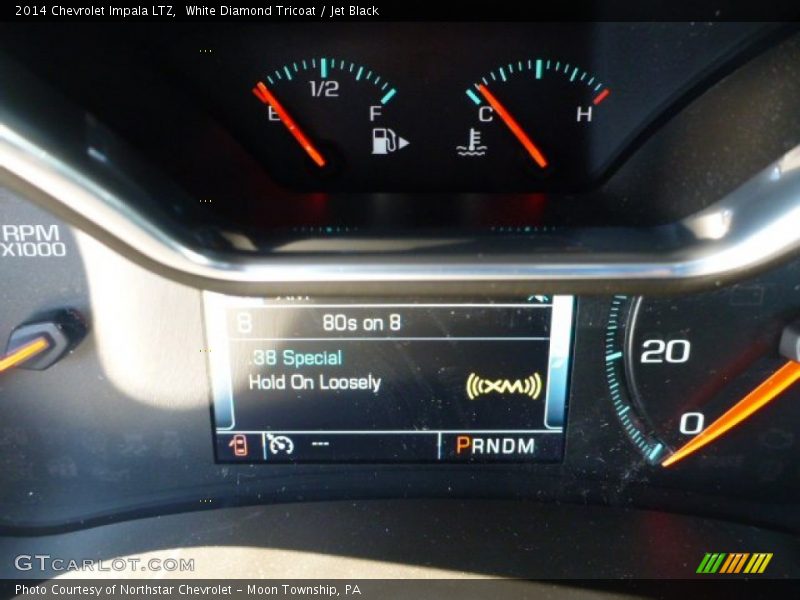 White Diamond Tricoat / Jet Black 2014 Chevrolet Impala LTZ