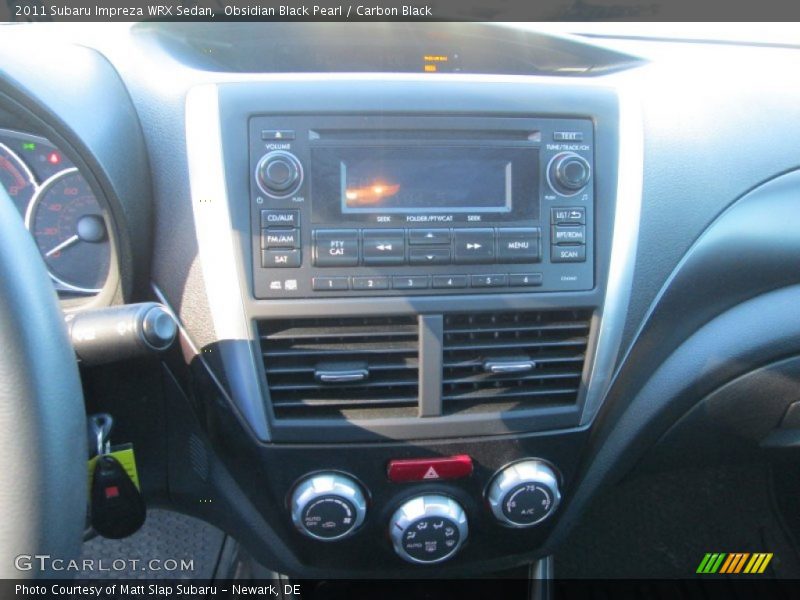 Obsidian Black Pearl / Carbon Black 2011 Subaru Impreza WRX Sedan