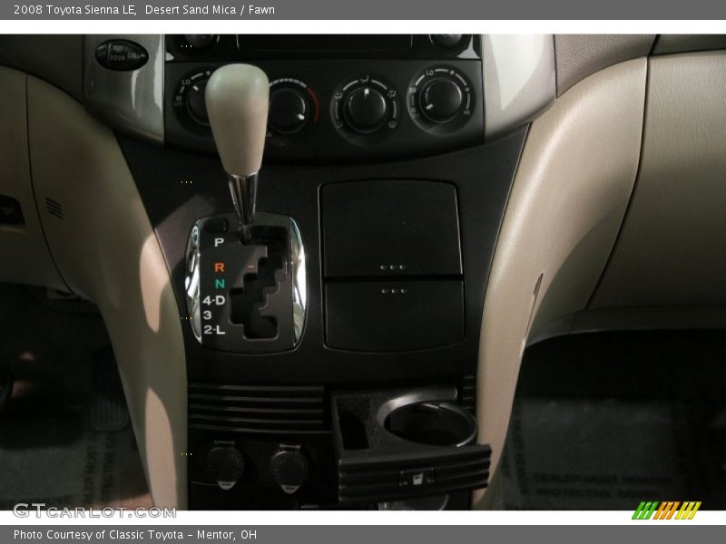 Desert Sand Mica / Fawn 2008 Toyota Sienna LE