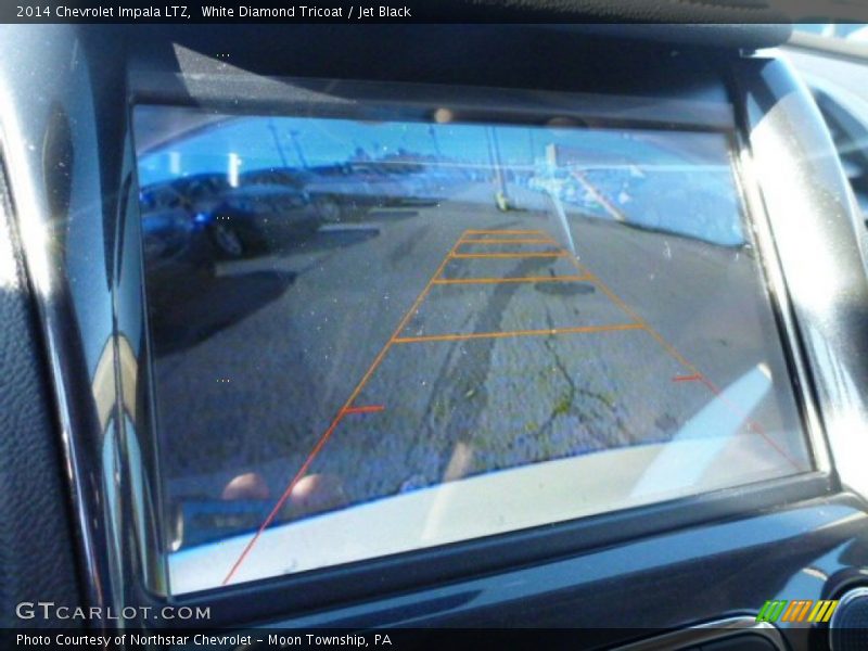 White Diamond Tricoat / Jet Black 2014 Chevrolet Impala LTZ