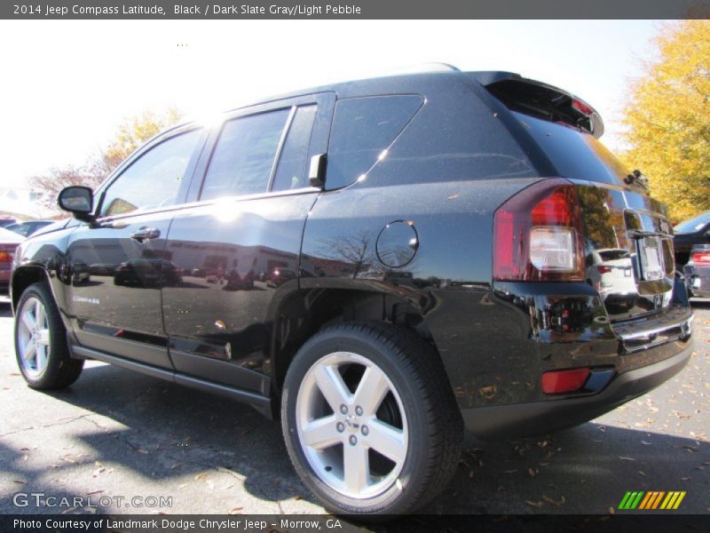 Black / Dark Slate Gray/Light Pebble 2014 Jeep Compass Latitude