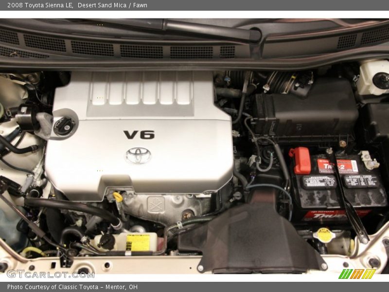 Desert Sand Mica / Fawn 2008 Toyota Sienna LE