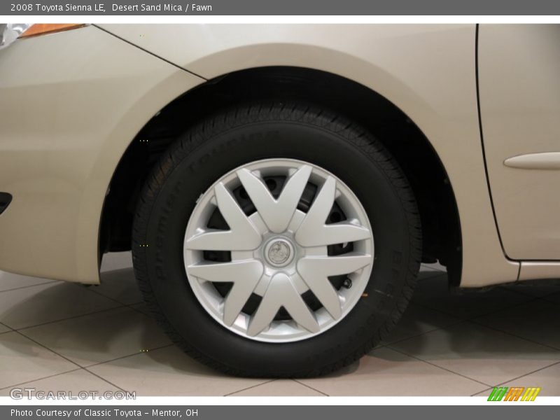 Desert Sand Mica / Fawn 2008 Toyota Sienna LE