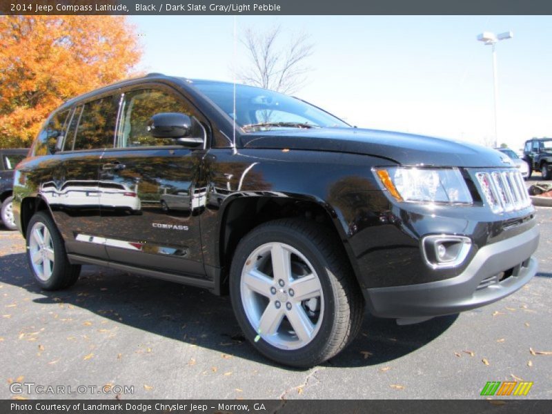 Black / Dark Slate Gray/Light Pebble 2014 Jeep Compass Latitude