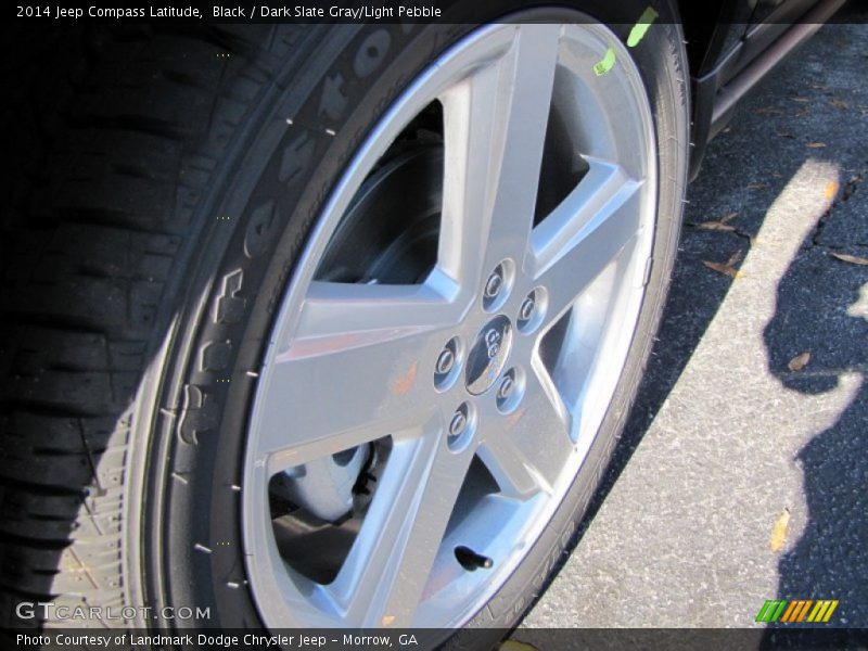 Black / Dark Slate Gray/Light Pebble 2014 Jeep Compass Latitude