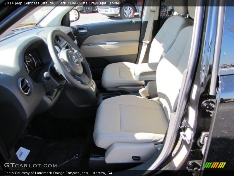 Black / Dark Slate Gray/Light Pebble 2014 Jeep Compass Latitude