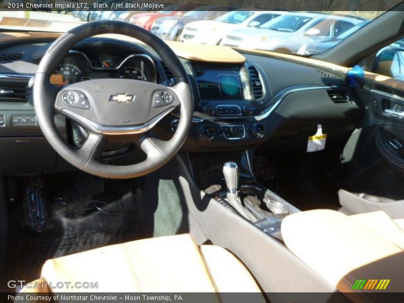 Black / Jet Black/Mojave 2014 Chevrolet Impala LTZ