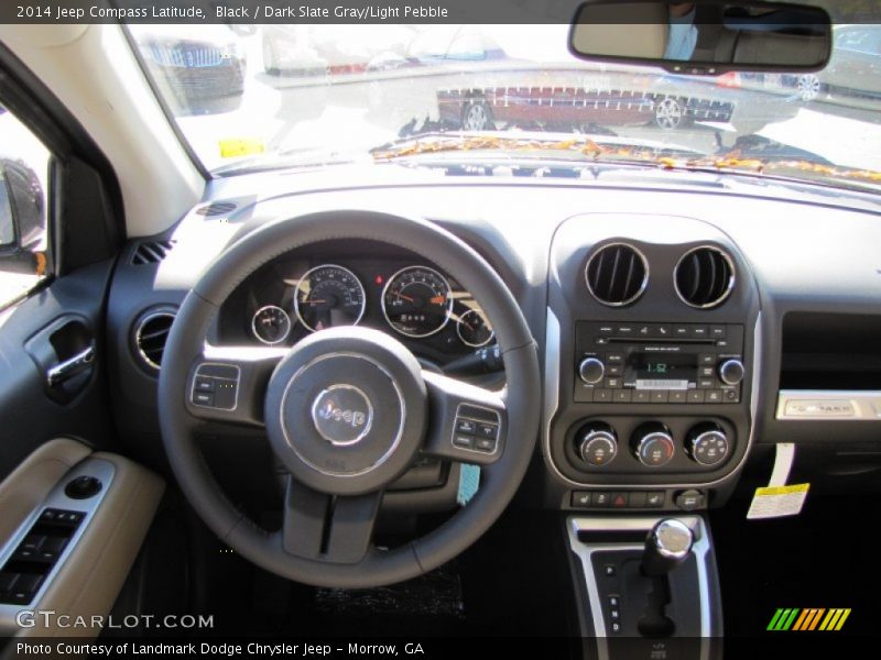 Black / Dark Slate Gray/Light Pebble 2014 Jeep Compass Latitude