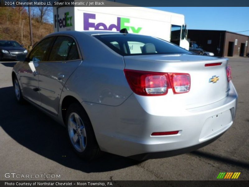 Silver Ice Metallic / Jet Black 2014 Chevrolet Malibu LS