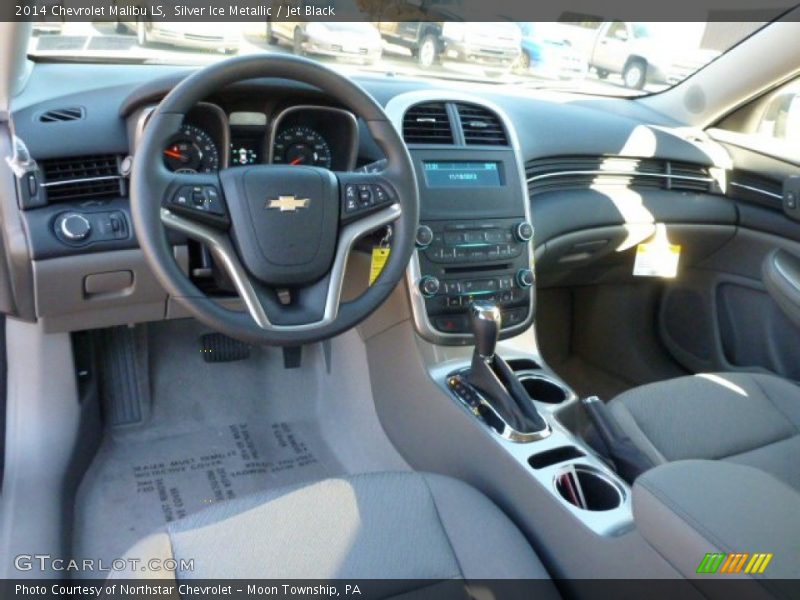 Silver Ice Metallic / Jet Black 2014 Chevrolet Malibu LS