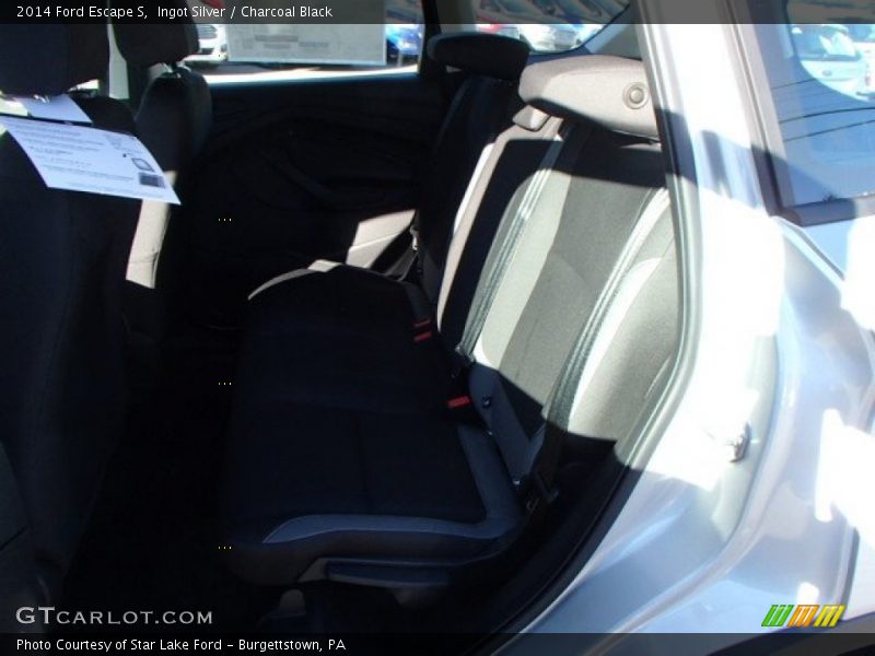 Ingot Silver / Charcoal Black 2014 Ford Escape S