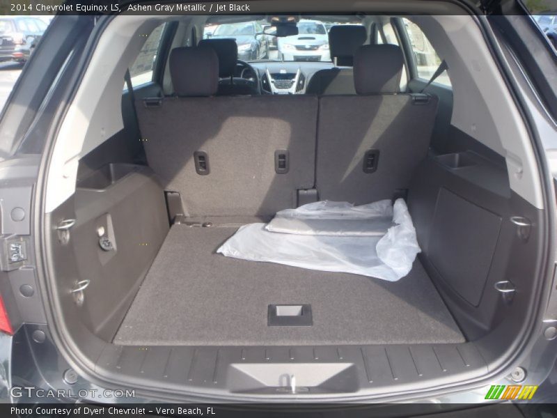Ashen Gray Metallic / Jet Black 2014 Chevrolet Equinox LS