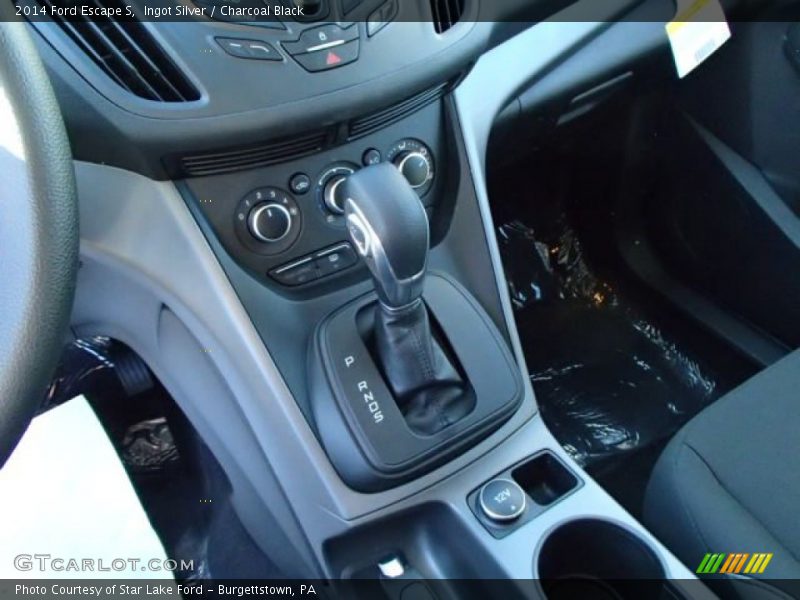 Ingot Silver / Charcoal Black 2014 Ford Escape S