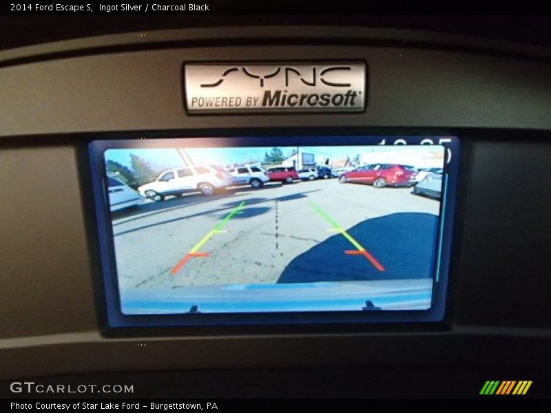 Ingot Silver / Charcoal Black 2014 Ford Escape S