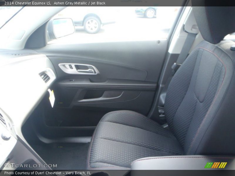 Ashen Gray Metallic / Jet Black 2014 Chevrolet Equinox LS