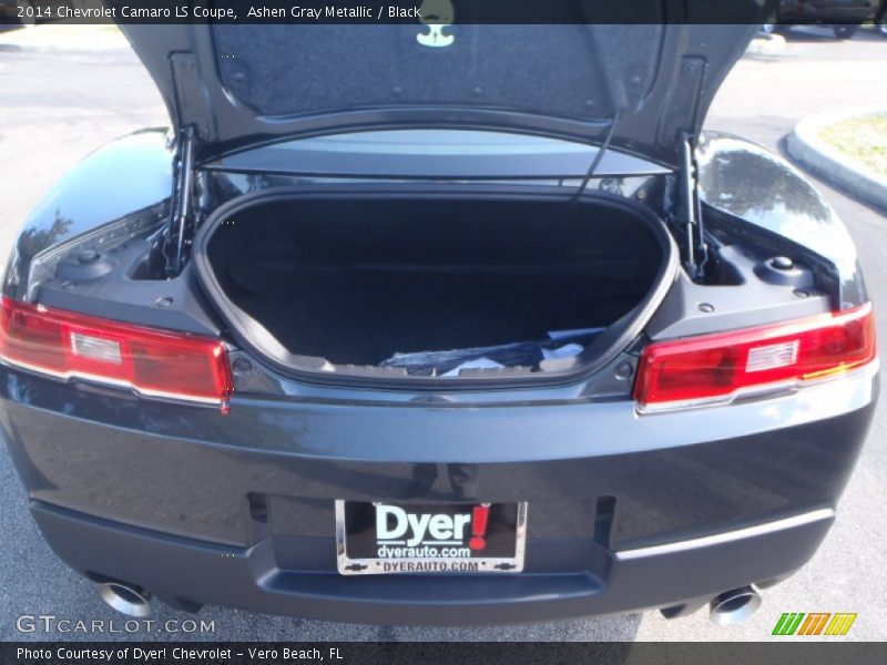 Ashen Gray Metallic / Black 2014 Chevrolet Camaro LS Coupe