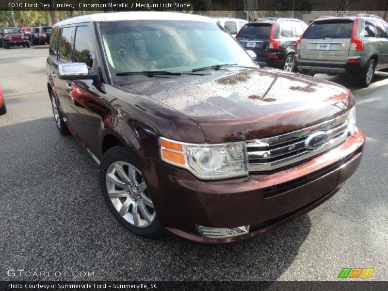 Cinnamon Metallic / Medium Light Stone 2010 Ford Flex Limited