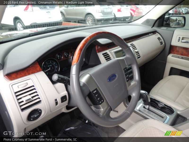 Cinnamon Metallic / Medium Light Stone 2010 Ford Flex Limited