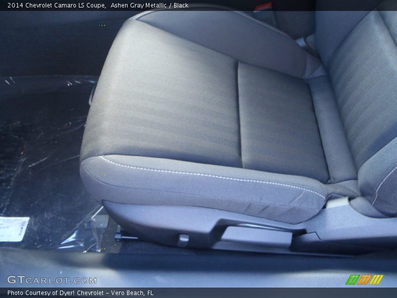 Ashen Gray Metallic / Black 2014 Chevrolet Camaro LS Coupe