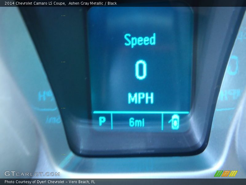 Ashen Gray Metallic / Black 2014 Chevrolet Camaro LS Coupe