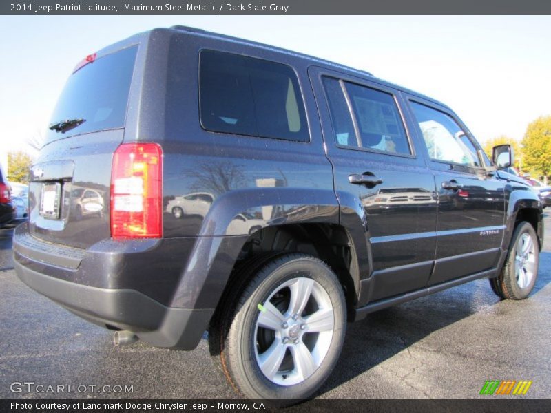 Maximum Steel Metallic / Dark Slate Gray 2014 Jeep Patriot Latitude