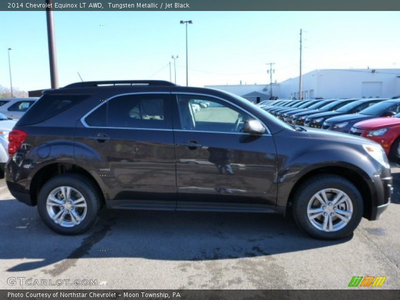 Tungsten Metallic / Jet Black 2014 Chevrolet Equinox LT AWD