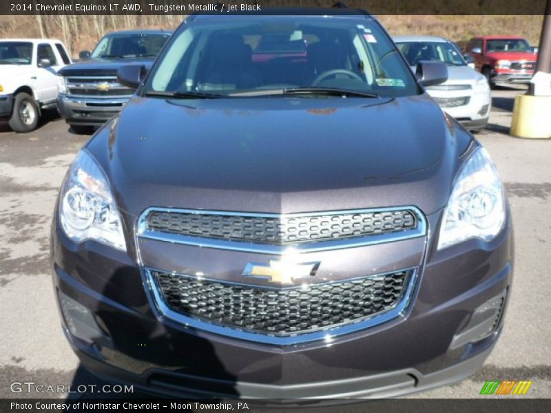 Tungsten Metallic / Jet Black 2014 Chevrolet Equinox LT AWD