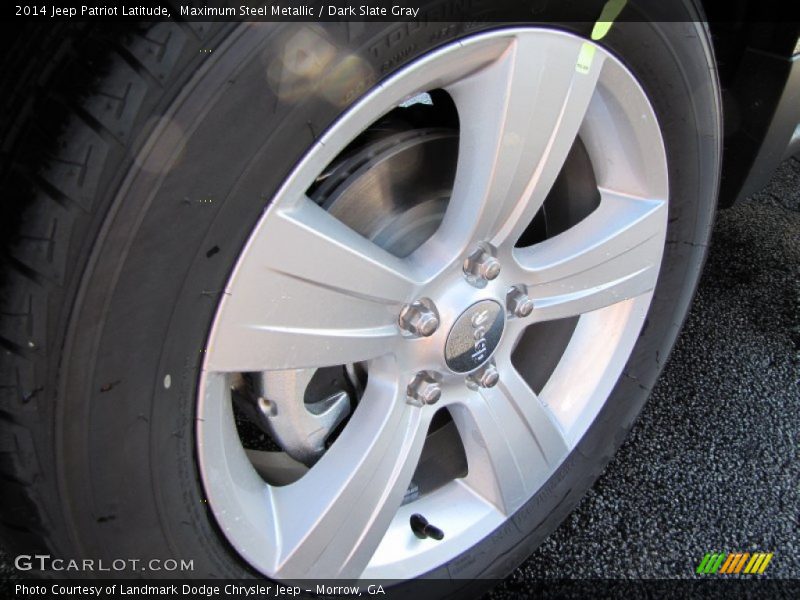 Maximum Steel Metallic / Dark Slate Gray 2014 Jeep Patriot Latitude