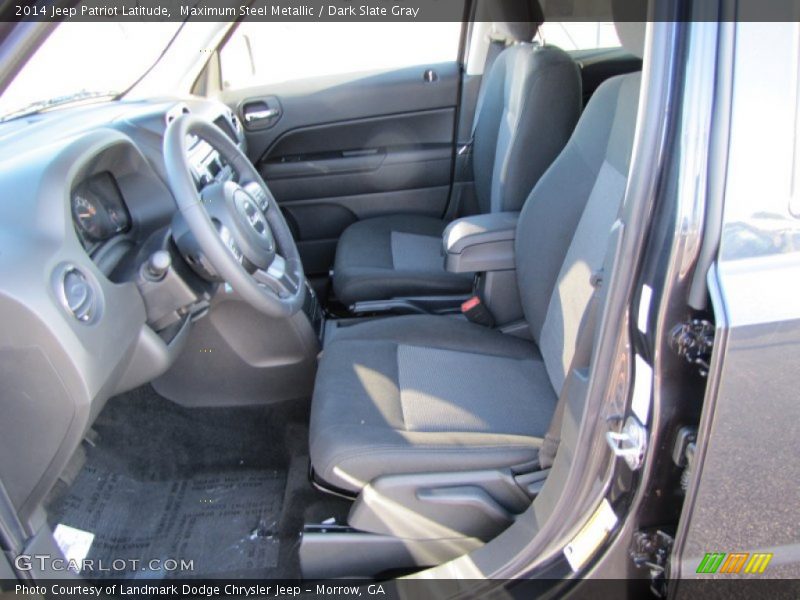 Maximum Steel Metallic / Dark Slate Gray 2014 Jeep Patriot Latitude