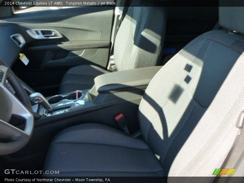 Tungsten Metallic / Jet Black 2014 Chevrolet Equinox LT AWD