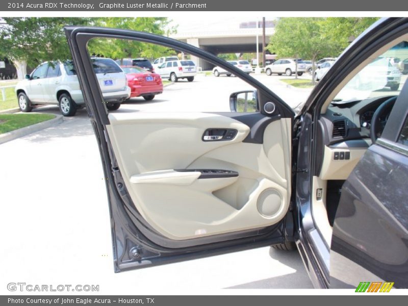 Graphite Luster Metallic / Parchment 2014 Acura RDX Technology