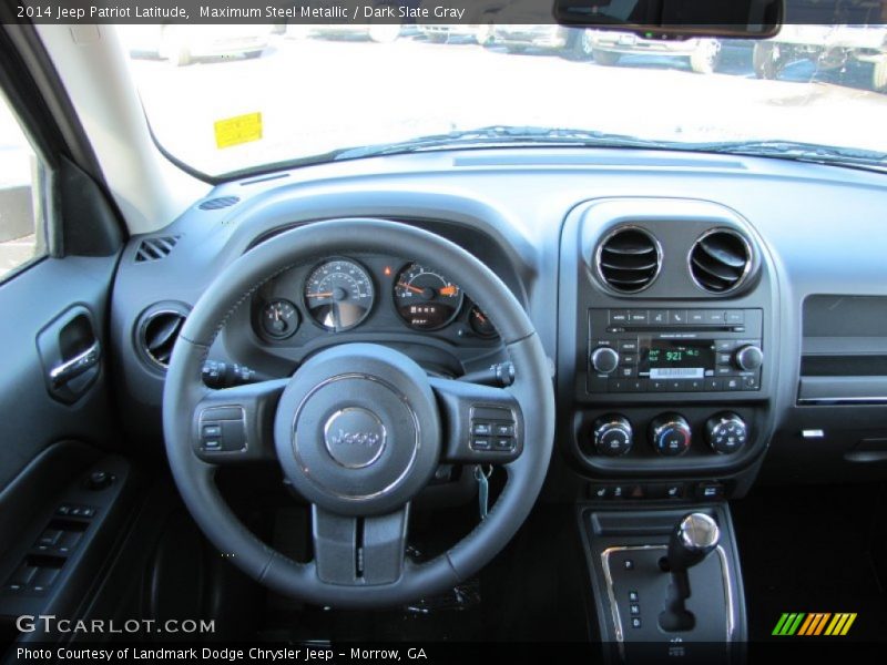 Maximum Steel Metallic / Dark Slate Gray 2014 Jeep Patriot Latitude