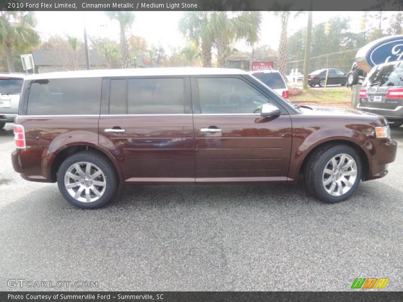 Cinnamon Metallic / Medium Light Stone 2010 Ford Flex Limited