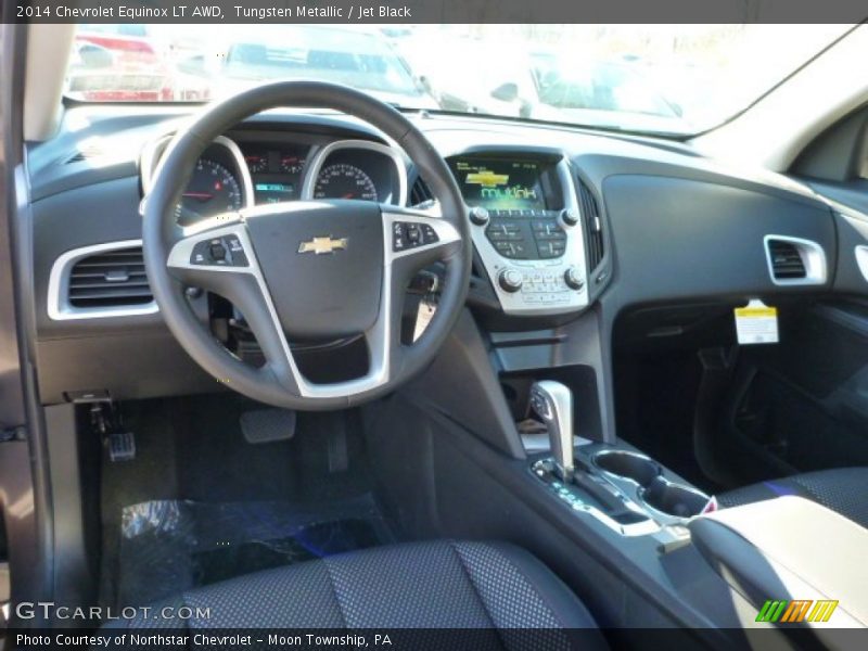 Tungsten Metallic / Jet Black 2014 Chevrolet Equinox LT AWD