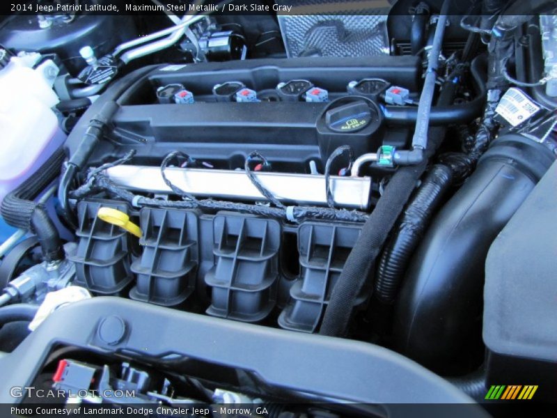 Maximum Steel Metallic / Dark Slate Gray 2014 Jeep Patriot Latitude
