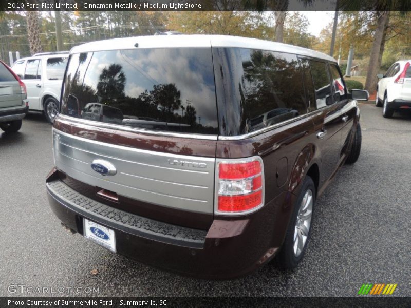 Cinnamon Metallic / Medium Light Stone 2010 Ford Flex Limited