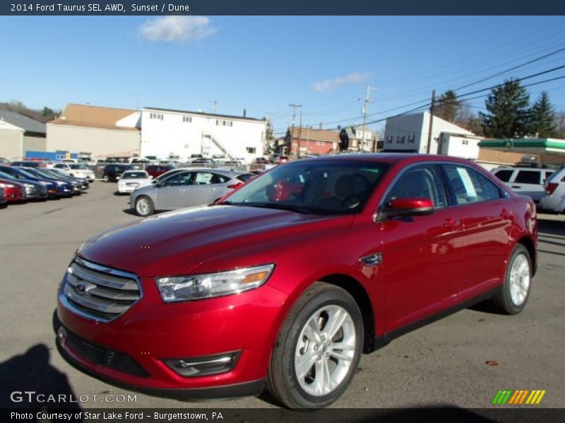 Sunset / Dune 2014 Ford Taurus SEL AWD