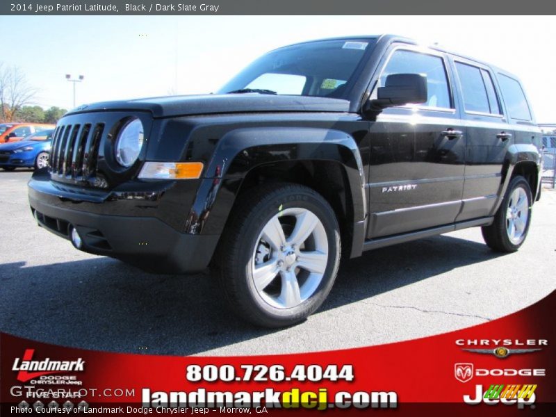 Black / Dark Slate Gray 2014 Jeep Patriot Latitude