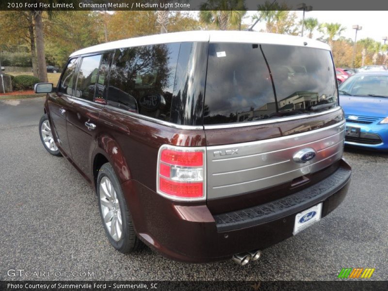 Cinnamon Metallic / Medium Light Stone 2010 Ford Flex Limited