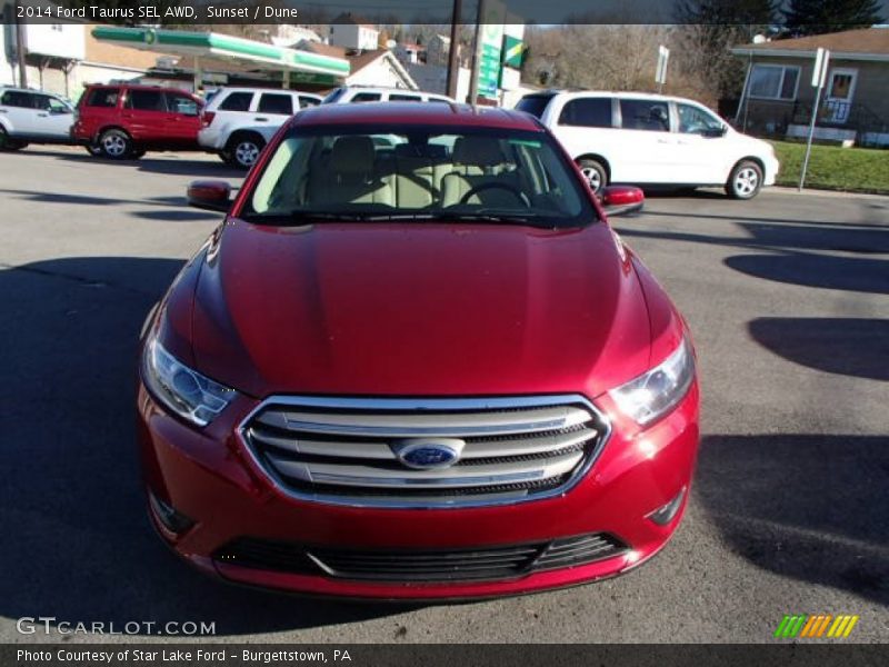 Sunset / Dune 2014 Ford Taurus SEL AWD