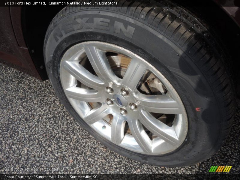 Cinnamon Metallic / Medium Light Stone 2010 Ford Flex Limited